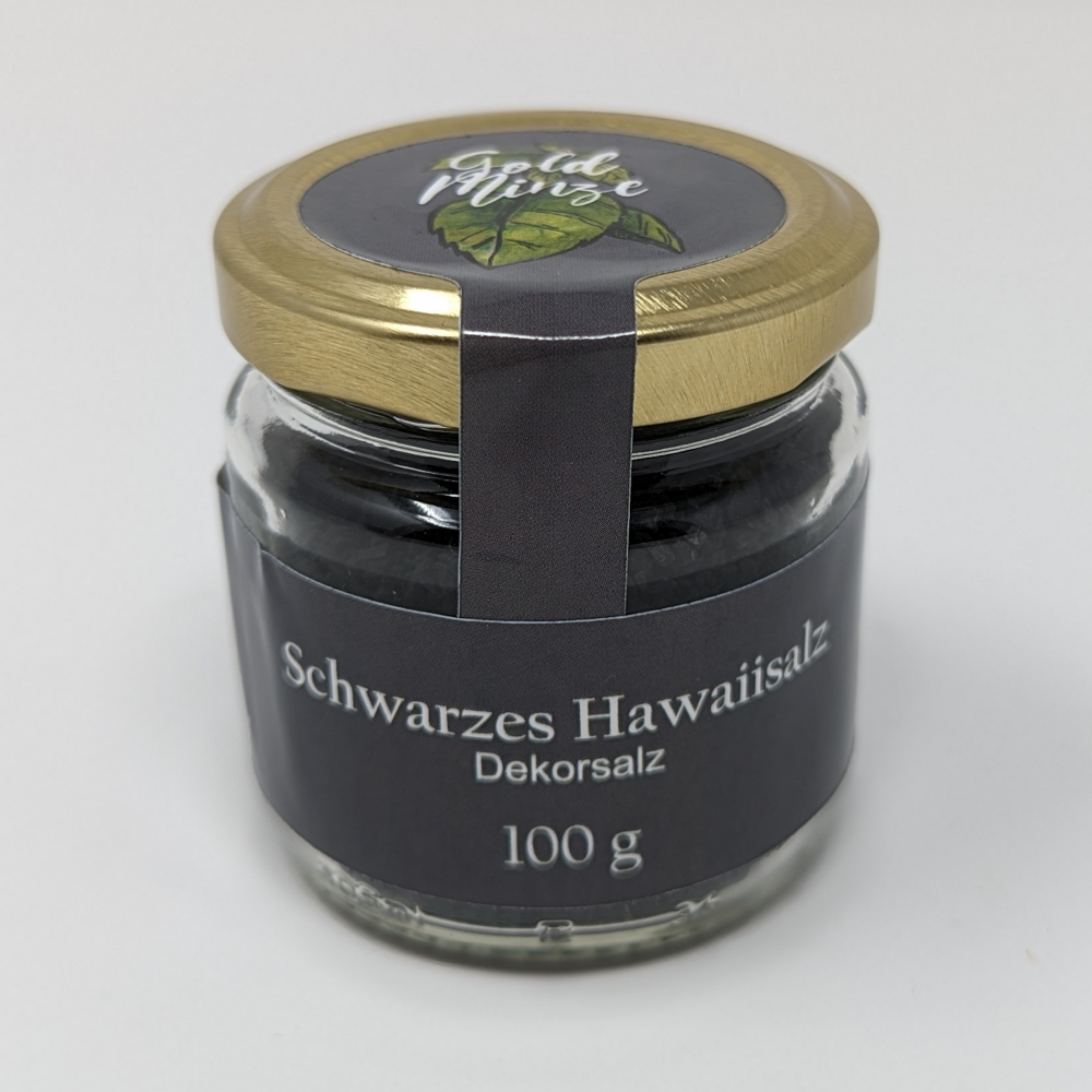 Schwarzes Hawaii Meersalz